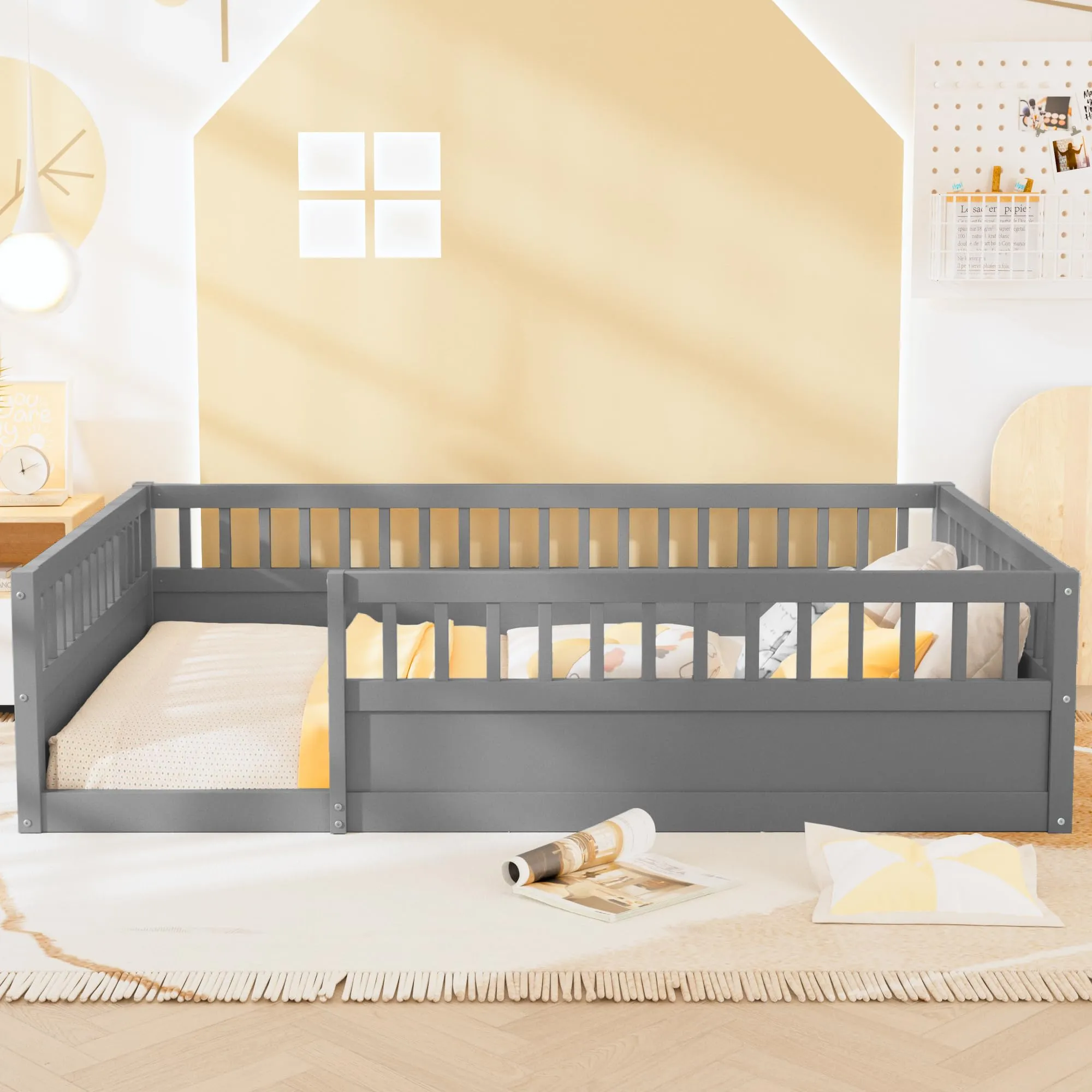 DNYN Full Size Montessori Floor Bed