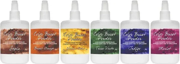 Contact USA Color Burst Powder Earth Tones 6 Pack