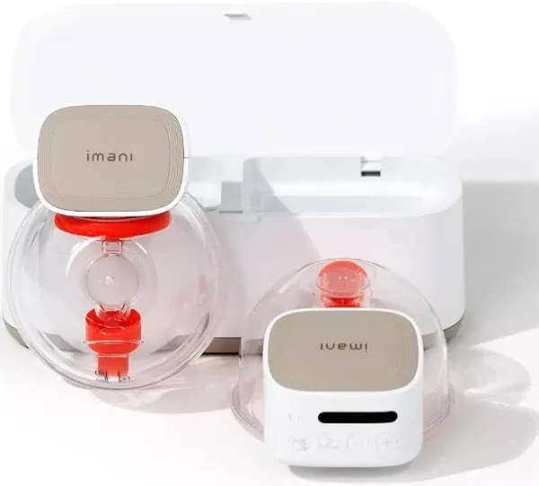 NEW Legendairy Milk Imani i2Plus with Charging Dock Wearable Breast Pump Set