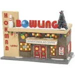 Department 56 A Christmas Story Village Hohman Lanes Bowling Lit Building, 5.75 Inch, Multicolor