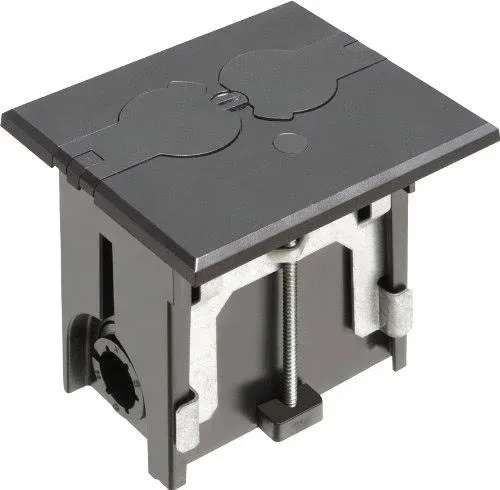 Arlington FLBAF101 Adjustable Floor Box with Flip Lids