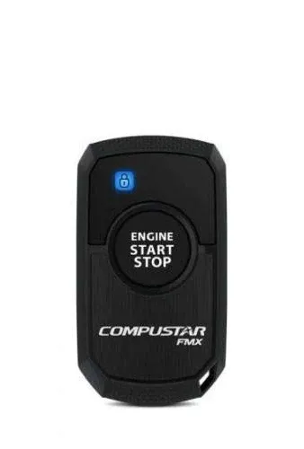 Compustar 1WR3R-FM 1 Way 1 Button LED Replacement FM Remote 3000&#039; range iWR3R