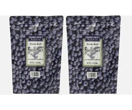 Trader Joe's Freeze Dried Blueberries