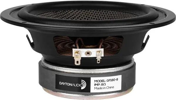 Dayton Audio GF180-4 6-1/2" Glass Fiber Cone Woofer