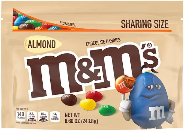 M&M's Almond Chocolate Candy