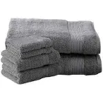 Charisma Soft Bath Sheet Towels 6 PC Bundle | Includes: 2 Luxury Bath Sheet Towels, 2 Hand Towels & 2 Washcloths | Quality, Ultra Soft Towel Set | 6