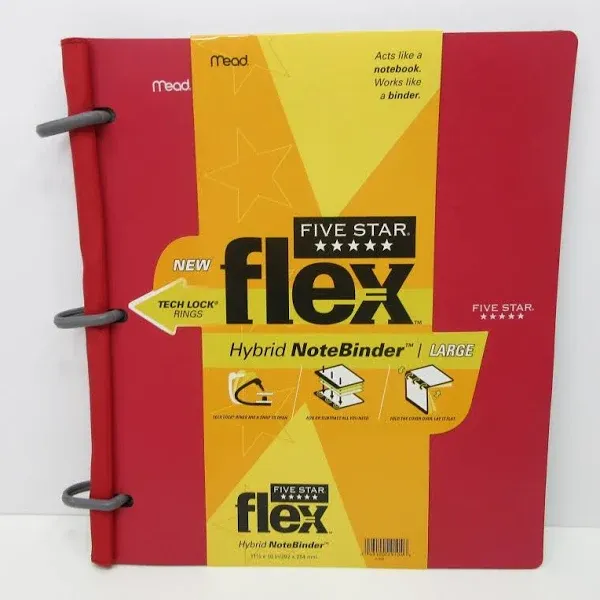 Five Star Flex Hybrid NoteBinder