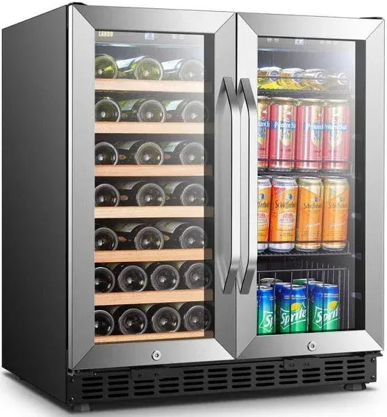 Lanbo Dual Zone Compressor Wine Cooler LW3370B