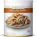 Nutristore Pulled Pork Freeze Dried #10 Can | 25 Year Shelf-Life | Made in USA #10 Can