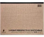 3-point Perspective Sketchpad (9" x 12")