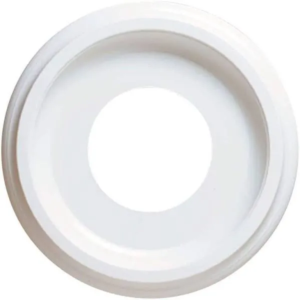 Hampton Bay 10 in. White Smooth Ceiling Medallion