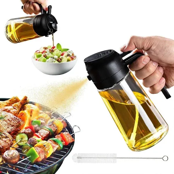 CXINYI 2 in 1 Olive Oil Dispenser and Oil Sprayer