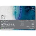 Winsor & Newton Professional Watercolor Paper Block, 7" x 10", Rough