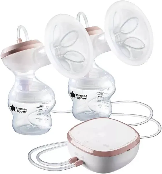 Tommee Tippee Made for Me Double Electric Breast Pump, USB Rechargeable - Baby