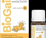 BioGaia Probiotic Drops with Vitamin D 10mL