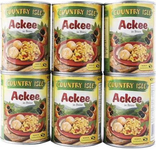 Country Isle Jamaican Ackee in the Can, Perfect with Saltfish and Breadfruit