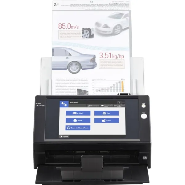 RICOH N7100E Network Scanner with Large Touch Screen