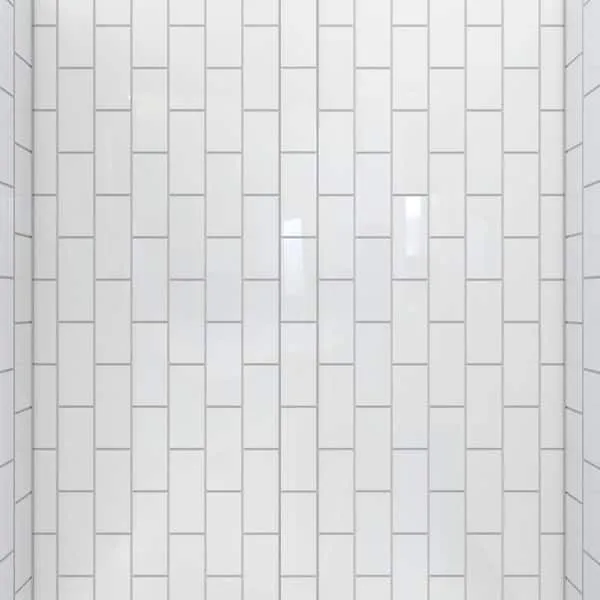 DreamLine QWALL-VS Shower and Tub Backwalls, White