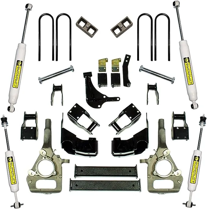 Superlift S30-96311 4 In. Front Lift Kit Component Box For 1998-2010 Ford Ranger