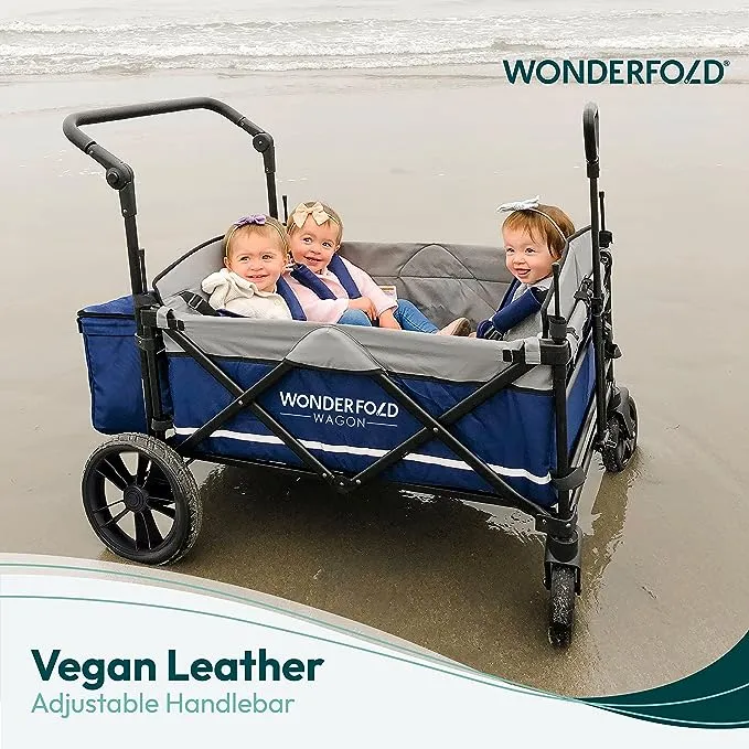 Wonderfold X4 Push & Pull Stroller Wagon Sapphire Navy