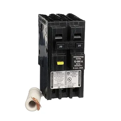 Homeline 20 Amp 2-Pole GFCI Circuit Breaker