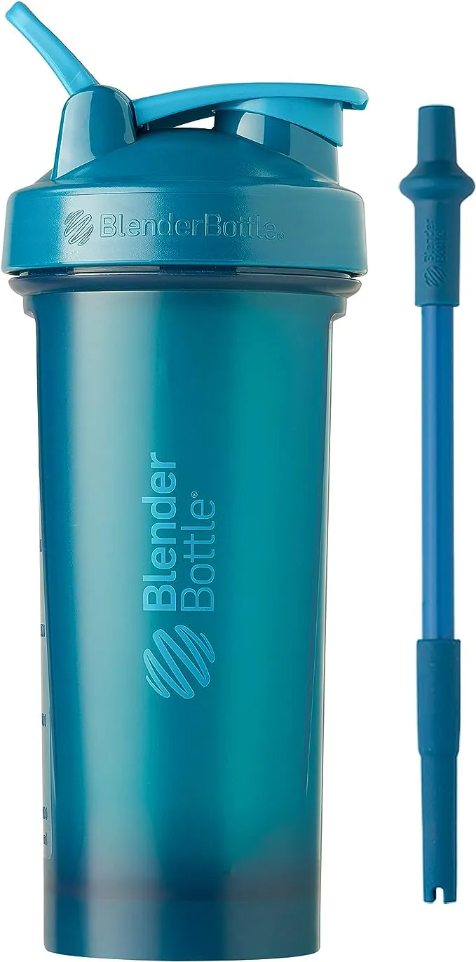 BlenderBottle Classic V2 Shaker Bottle Perfect for Protein Shakes and Pre Workout, 28-Ounce, Forest