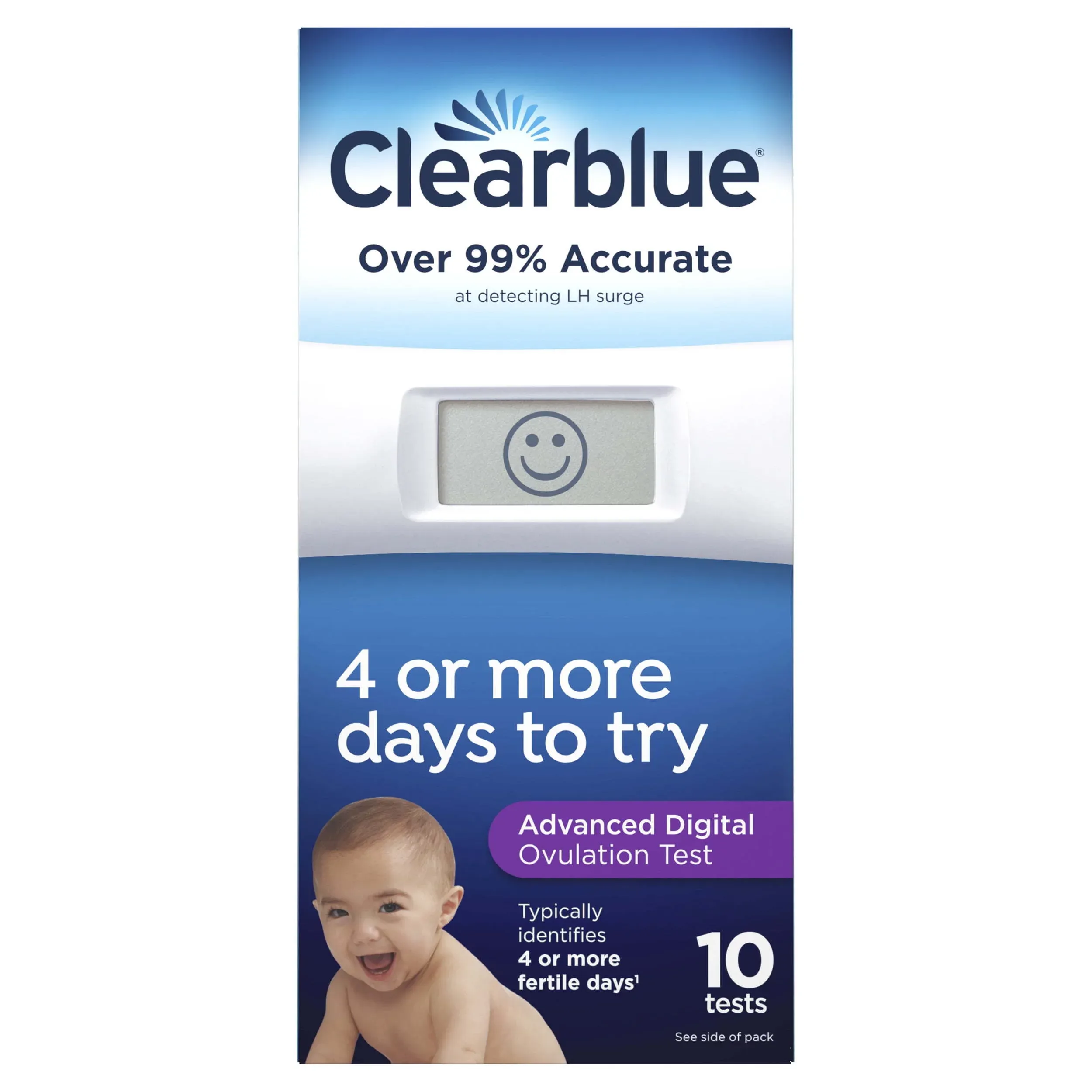 Clearblue Advanced Digital Ovulation Test, Predictor Kit, 20 Tests