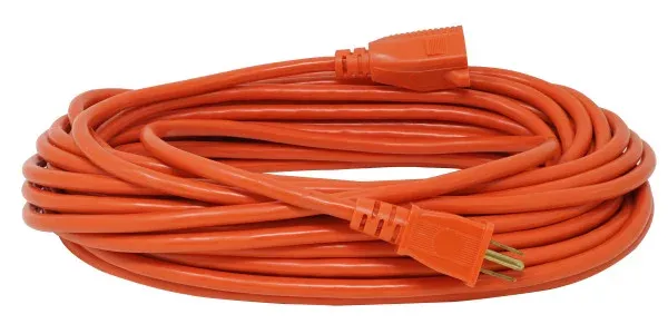 Woods 0269 16/3 SJTW General Purpose Extension Cord; Orange; 100-Foot