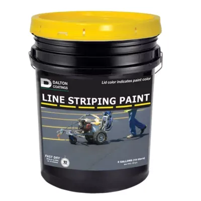 DALTON 5040 Yellow Line Striping Paint,5 gal.