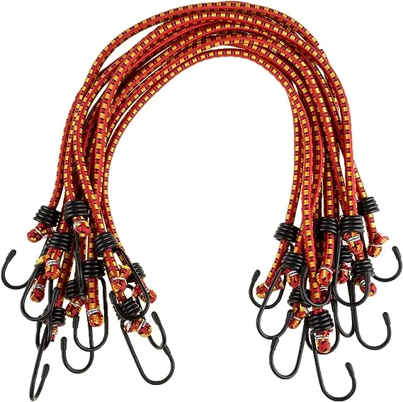 Stalwart 12" Bungee Cords - 10 Pack