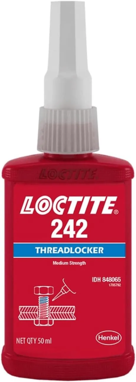 Loctite Threadlocker 242, 50mL Bottle, Blue