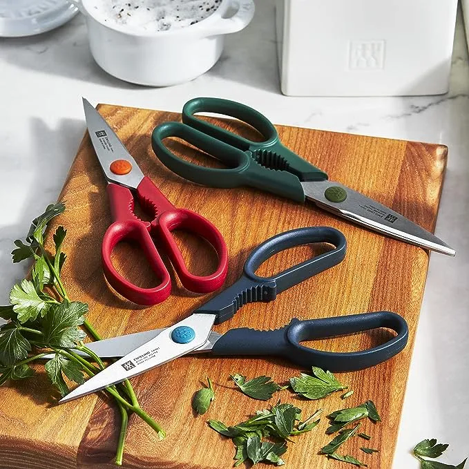 ZWILLING Now S 3-pc Shears Set, 12' x 6' x 7', Blue, Red and Green