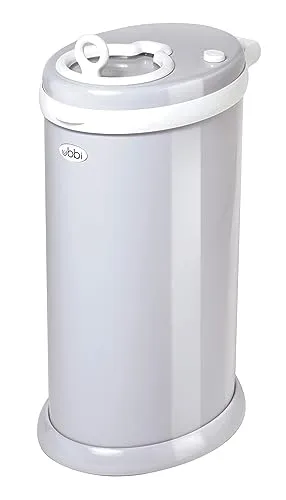 Ubbi - Steel Diaper Pail, Chrome