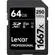 Lexar Professional 1667x 128GB SDXC UHS-II/U3 Card (LSD128CBNA1667) For Camera