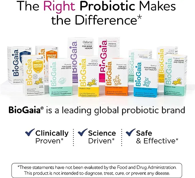 BioGaia Protectis Baby Probiotic Drops + Vitamin D | Reduces Colic, Gas & Spit-ups | Healthy Poops | Reduces Crying & Fussing & Promotes Digestive Comfort | Newborns, Babies & Infants | 0.34 oz