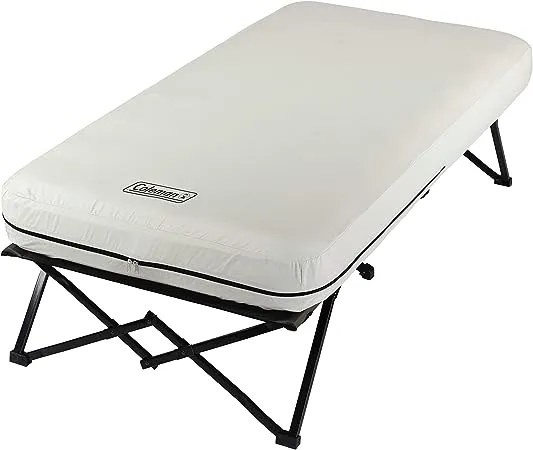 Coleman Twin Cot with Airbed