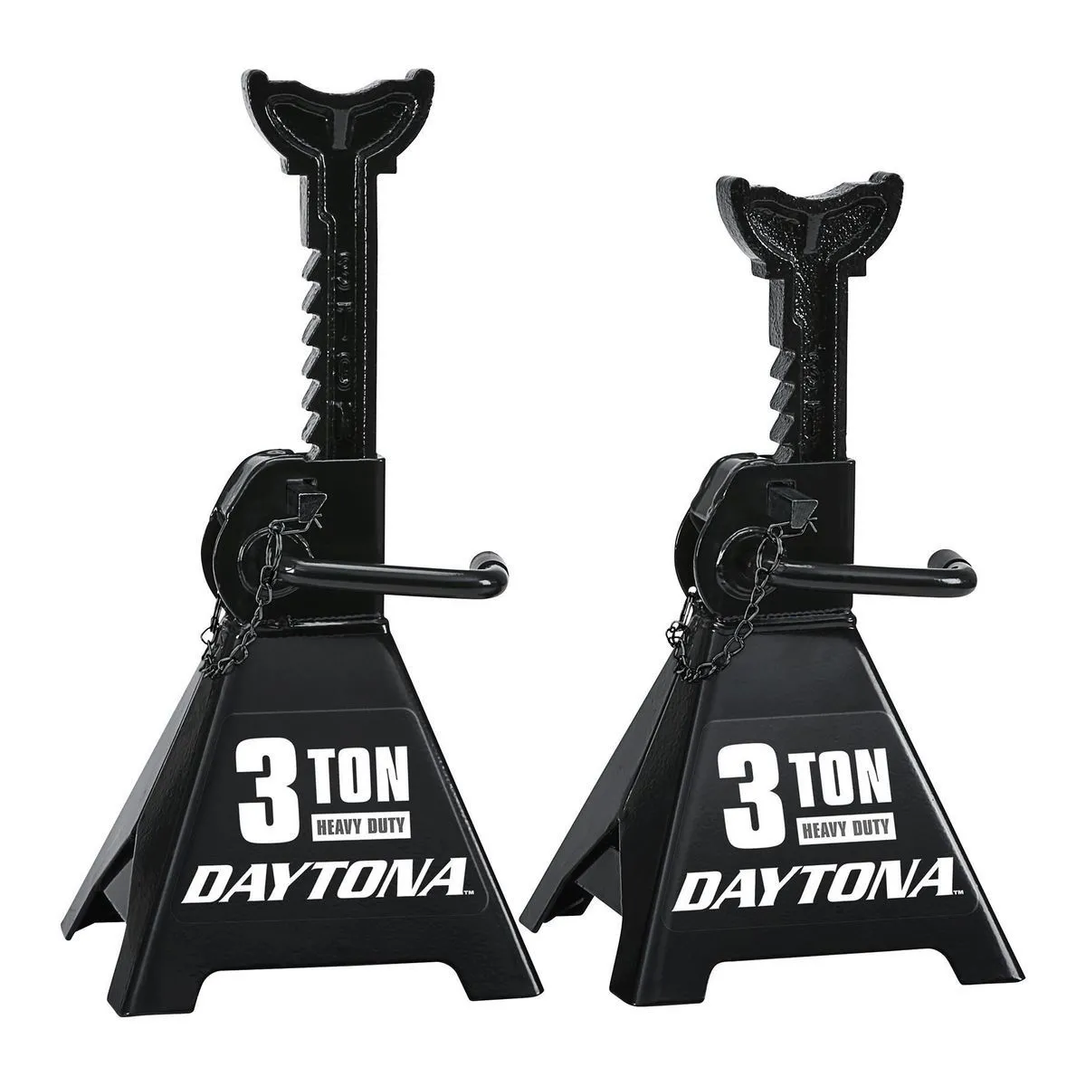 Daytona 3 Ton Heavy Duty Ratcheting Jack Stands