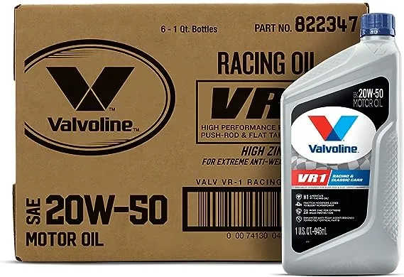 Valvoline 822388 VR1 Racing Oil