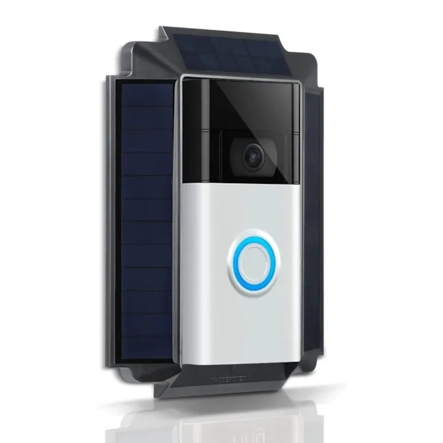 Wasserstein Weatherproof Premium Solar Charger Compatible with Video Doorbell 2nd Gen | Powered by US-Engineered Solar Cells