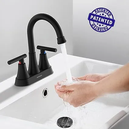 Hurran 3 Hole Bathroom Faucet