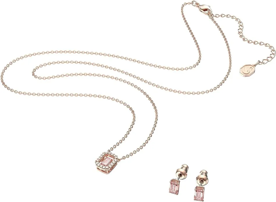 Swarovski Millenia Pink Set