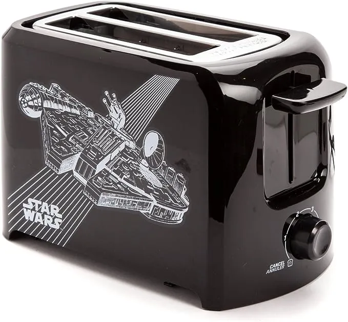 Disney Star Wars Toaster Empire &amp; Rebel 2 Slice Toaster - New In Box!