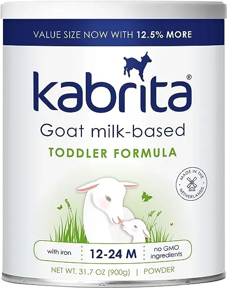 Kabrita Goat Milk Toddler Formula Powder, Non-GMO, 31.7 oz., 50 Servings