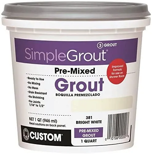 Custom Simplegrout Pre-Mixed Grout