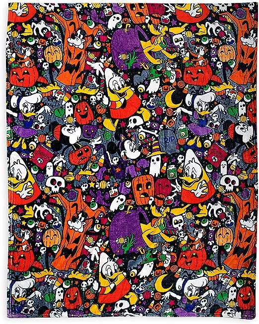 Disney Mickey Mouse and Friends Halloween Throw