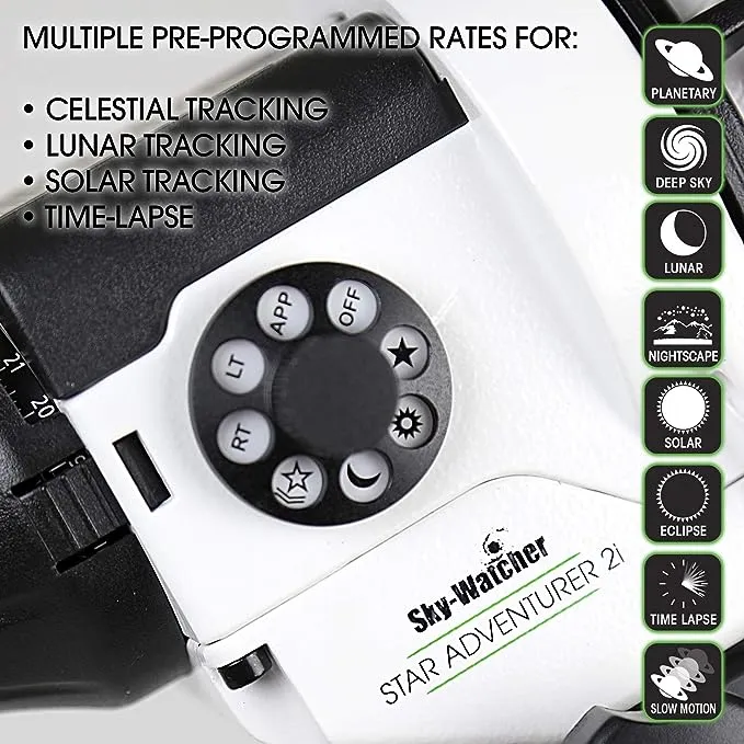 Sky-Watcher Star Adventurer 2i Pro Pack Motorized DSLR Night Sky Tracker