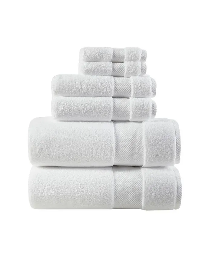 Splendor Cotton 6-Pc. Bath Towel Set