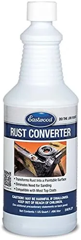 Eastwood One Gallon Rust Converter Metal Grade Rust Repair Changes Rust Into an Inert Protective Coating Stop Residual Rust