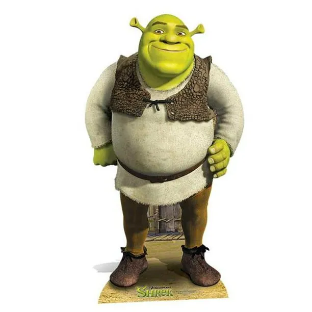 Shrek Cardboard Cutout Standee - Officially Licensed - 71 in x 37 in