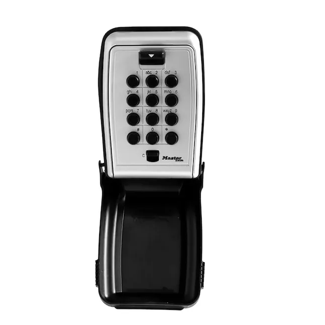 Lock Box, Resettable Push Button Combination